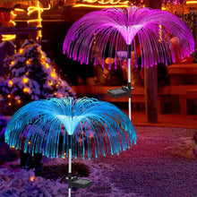 Load image into Gallery viewer, Jellyfish Shape Solar Light Fireworks Lamp Solar Powered Waterproof Outdoor Garden Light Lawn Automatic Lamp
