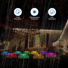 Load image into Gallery viewer, Jellyfish Shape Solar Light Fireworks Lamp Solar Powered Waterproof Outdoor Garden Light Lawn Automatic Lamp
