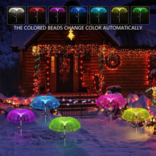 Load image into Gallery viewer, Jellyfish Shape Solar Light Fireworks Lamp Solar Powered Waterproof Outdoor Garden Light Lawn Automatic Lamp
