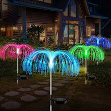 Load image into Gallery viewer, Jellyfish Shape Solar Light Fireworks Lamp Solar Powered Waterproof Outdoor Garden Light Lawn Automatic Lamp
