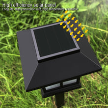 Load image into Gallery viewer, 2Pcs Solar Lights with House Shape LED Lamp Solar Powered Waterproof Outdoor Garden Light Lawn Automatic Lamp
