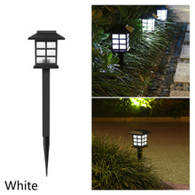 Load image into Gallery viewer, 2Pcs Solar Lights with House Shape LED Lamp Solar Powered Waterproof Outdoor Garden Light Lawn Automatic Lamp
