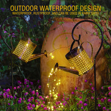 Load image into Gallery viewer, Watering Can Solar Light LED Fireworks Lamp Solar Powered Waterproof Outdoor Garden Light Lawn Automatic Lamp
