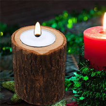Load image into Gallery viewer, Wooden Branch Candle Holder Round Candlestick Table Desktop Decoration Plant Flower Plot Home Wedding Decor
