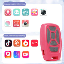 Load image into Gallery viewer, Wireless Bluetooth-compatible Remote Control Shutter Controller Button for Camera Phone Selfie TV for Huawei Xiaomi Samsung
