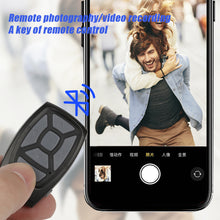 Load image into Gallery viewer, Wireless Bluetooth-compatible Remote Control Shutter Controller Button for Camera Phone Selfie TV for Huawei Xiaomi Samsung
