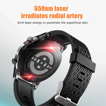 Load image into Gallery viewer, Laser Treatment Smartwatch Real ECG Body Temperature Blood Pressure Heart Rate Waterproof Smart Watch for Men Women F800
