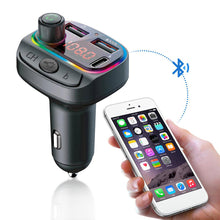 Load image into Gallery viewer, Car Bluetooth C14 FM Transmitter Wireless MP3 Music Bluetooth Transmitter Bluetooth 5.0 Car Kit Dual USB Car Charger
