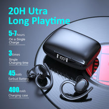 Load image into Gallery viewer, TWS Wireless Earphones Bluetooth 5.1 Sports Headphone IPX7 Waterproof Headsets Touch Control 9D Stereo Headset with Mic Earpiece
