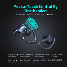 Load image into Gallery viewer, TWS Wireless Earphones Bluetooth 5.1 Sports Headphone IPX7 Waterproof Headsets Touch Control 9D Stereo Headset with Mic Earpiece
