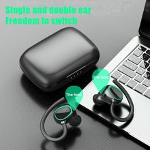 Load image into Gallery viewer, Bluetooth 5.1 TWS Wireless Earphones Sports Waterproof Earbuds Stereo 9D Bass Headsets Touch Control Earphones With Microphone
