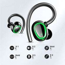 Load image into Gallery viewer, Bluetooth 5.1 TWS Wireless Earphones Sports Waterproof Earbuds Stereo 9D Bass Headsets Touch Control Earphones With Microphone
