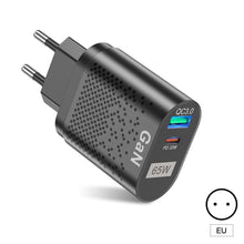 Load image into Gallery viewer, Gallium Nitride USB Charger PD Smart Fast Charging Cell Phone Charging Head QC3.0 Laptop Universal Quick Gan Charging Source
