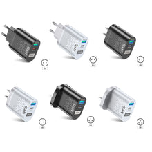 Load image into Gallery viewer, Gallium Nitride USB Charger PD Smart Fast Charging Cell Phone Charging Head QC3.0 Laptop Universal Quick Gan Charging Source
