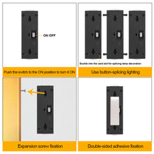 Load image into Gallery viewer, Wall Splicing Solar Lights Garden Fence Waterproof Solar Led Light Outdoor Solar Wall Stair Light Courtyard Street Landscape Garden Decor Wall Lamp
