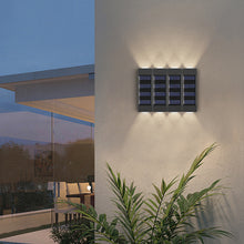 Load image into Gallery viewer, Wall Splicing Solar Lights Garden Fence Waterproof Solar Led Light Outdoor Solar Wall Stair Light Courtyard Street Landscape Garden Decor Wall Lamp
