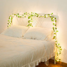 Load image into Gallery viewer, Ivy Vine Solar Fairy Lights String 5m/10m 100LED Garden Green Leaf Garland Lights 8 Mode Flashing Party Outdoor Wedding Hanging Lights Solar Powered
