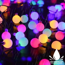 Load image into Gallery viewer, Holiday Ball Solar Fairy Lights String 5m/10m Garden Garland Lights 8 Mode Flashing Christmas Party Outdoor Hanging Lights Solar Powered

