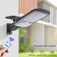 Load image into Gallery viewer, Split Solar Lights Outdoor Street Solar Lamp with Control Waterproof Motion Sensor 3 Light Mode Security Lighting for Garden Patio Path Yard
