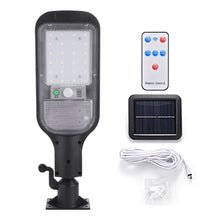 Load image into Gallery viewer, Split Solar Lights Outdoor Street Solar Lamp with Control Waterproof Motion Sensor 3 Light Mode Security Lighting for Garden Patio Path Yard
