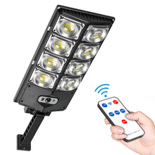 Load image into Gallery viewer, Floodlighting Solar Street Lamp Outdoor Garden Solar Lamp with Control Waterproof Motion Sensor 3 Light Mode Security Lighting for Garden Patio Path Yard
