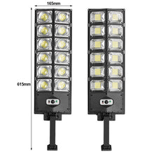 Load image into Gallery viewer, Floodlighting Solar Street Lamp Outdoor Garden Solar Lamp with Control Waterproof Motion Sensor 3 Light Mode Security Lighting for Garden Patio Path Yard
