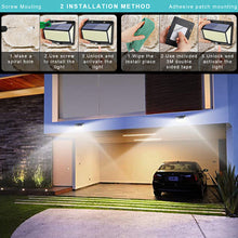 Load image into Gallery viewer, 468LED Solar Street Lights Outdoor Solar Lamp Waterproof Motion Sensor 3 Light Mode Security Lighting for Garden Patio Path Yard
