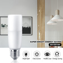 Load image into Gallery viewer, E27 Energy Saving LED Bulb Home 5W/10W/15W/20W Bulb No Flicker Bulb 6500K 2700K LED Light Bulb 220V Corn Bulb Stick Bulb Replacement Bulb
