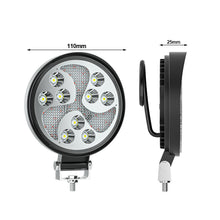 Load image into Gallery viewer, 1Pc 4inch LED Headlight Work Light Spotlight LED IP67 8000LM Round SUV For Off Road ATV UTV Truck Tractor

