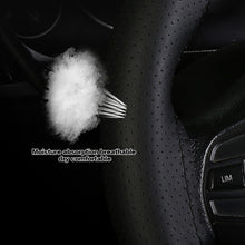 Load image into Gallery viewer, Car Wheel Cover Hand-stitched Carbon Fiber Steering Sports Wheel Cover Non-slip Leather Braid For Steering Wheel
