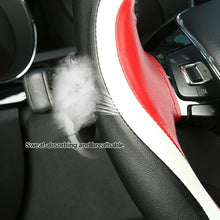 Load image into Gallery viewer, 38cm Car Steering Wheel Cover Leather Steering Wheel Case Sports Steering Wheel Car Accessories

