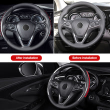 Load image into Gallery viewer, 2Pcs Universal 38cm Car Steering Wheel Cover Anti-slip Silicone Steering Boost Cover
