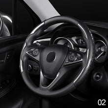 Load image into Gallery viewer, 2Pcs Universal 38cm Car Steering Wheel Cover Anti-slip Silicone Steering Boost Cover
