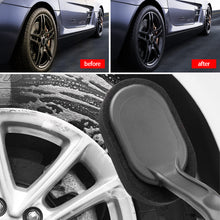 Load image into Gallery viewer, Car Tire Wheel Waxing Polishing Sponge Washing Cleaning Brush Wax Washer Wipe Paint Care Auto With Long Handle
