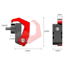 Load image into Gallery viewer, Aluminum Alloy Motorcycle Luggage Helmet Hook Mount Motorbike Scooter Holder Bag Hanger With Screw
