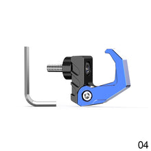 Load image into Gallery viewer, Aluminum Alloy Motorcycle Luggage Helmet Hook Mount Motorbike Scooter Holder Bag Hanger With Screw
