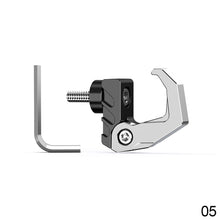 Load image into Gallery viewer, Aluminum Alloy Motorcycle Luggage Helmet Hook Mount Motorbike Scooter Holder Bag Hanger With Screw
