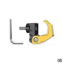 Load image into Gallery viewer, Aluminum Alloy Motorcycle Luggage Helmet Hook Mount Motorbike Scooter Holder Bag Hanger With Screw
