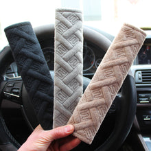 Load image into Gallery viewer, 2Pcs Car Seatbelt Covers Velvet Shoulder Soft Plush Cushion Belt Cover for Adult Kids Non Slip Truck Backpack Straps Accessories
