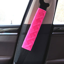 Load image into Gallery viewer, 2Pcs Car Seatbelt Covers Velvet Shoulder Soft Plush Cushion Belt Cover for Adult Kids Non Slip Truck Backpack Straps Accessories

