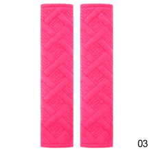 Load image into Gallery viewer, 2Pcs Car Seatbelt Covers Velvet Shoulder Soft Plush Cushion Belt Cover for Adult Kids Non Slip Truck Backpack Straps Accessories
