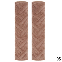 Load image into Gallery viewer, 2Pcs Car Seatbelt Covers Velvet Shoulder Soft Plush Cushion Belt Cover for Adult Kids Non Slip Truck Backpack Straps Accessories
