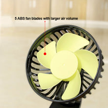 Load image into Gallery viewer, Car Fan Multi-Angle Rotatable Dual Head 3-Speed Dashboard USB Powered For Summer Cooling Fan Accessories
