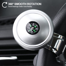 Load image into Gallery viewer, Car Steering Wheel Booster Ball Steering Wheel Steering Booster 360° Car Auxiliary Ball Auto Spinner Knob
