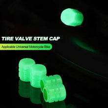 Load image into Gallery viewer, 4Pcs Car Luminous Valve Cap Dust-proof Decorative Tires Accessories Tyre Stem Covers Applicable Universal Motorcycle Bike
