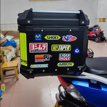 Load image into Gallery viewer, Laser Rainbow Car Stickers Motorcycle Side Strip Fender Body Bike Helmet Sticker Car Decal for KTM YAMAHA Kawasaki Suzuki Honda
