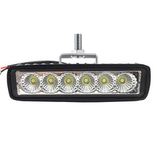 Load image into Gallery viewer, 18W 6 LED Car LED Work Light High Bright DRL Spotlight For Truck Offroad Car Tractor SUV ATV Bar LED Headlights 12V Driving Lamp
