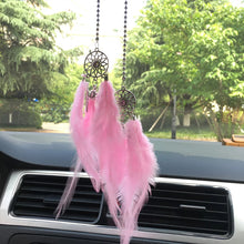 Load image into Gallery viewer, Mini Dream Catcher Car Pendant Accessory Interior For Girls Feather Mirror Hanging Pendant Home Decor Lucky Car Ornament Girls
