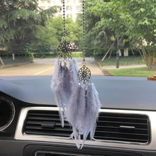 Load image into Gallery viewer, Mini Dream Catcher Car Pendant Accessory Interior For Girls Feather Mirror Hanging Pendant Home Decor Lucky Car Ornament Girls
