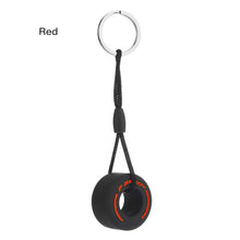 Load image into Gallery viewer, Simulation Tire Keychain Small PVC Soft Rubber Wheel Model Key Ring Car Refitting Pendant Creative Keychain Car Decoration
